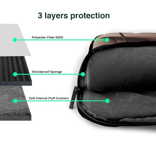 Bolsa moderna para laptop estilo maletín 14 pulgadas negro miniatura 5