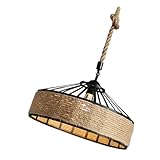 Couvercle de lustre de style rétro : le support est solide et durable, facile à installer, lampe-cheminée vintage