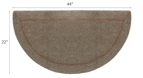 Tapete de Hogar de Lana Hecho a Mano 22 x 44 Pulgadas miniatura 3