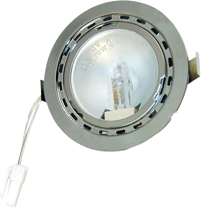 00606646 Some Ovens and Refrigerators Halogen Lamp Assembly Replacement for Bosch Genuine Original Equipment Manufacturer (OEM) Part