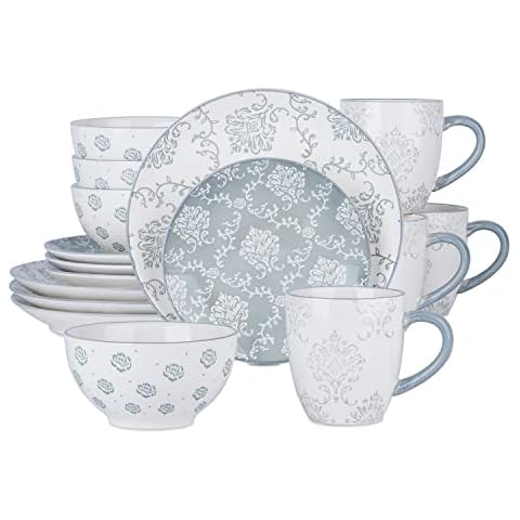 Original Heart 16-pieces Dinnerware Sets Ceramic Dish Set Cover