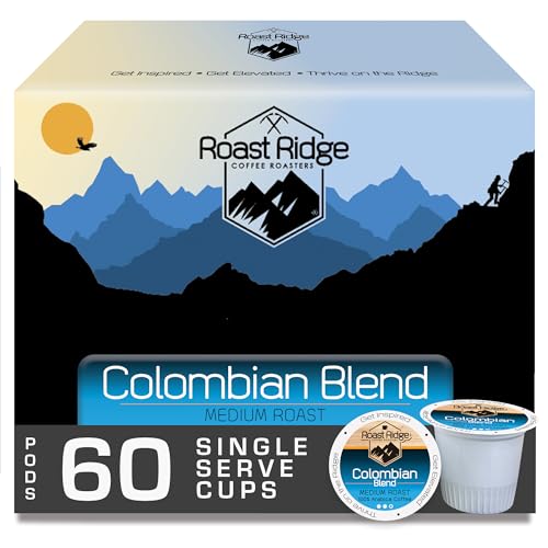 Roast Ridge Colombian Medium Roast K-Cup Pods 60 Count
