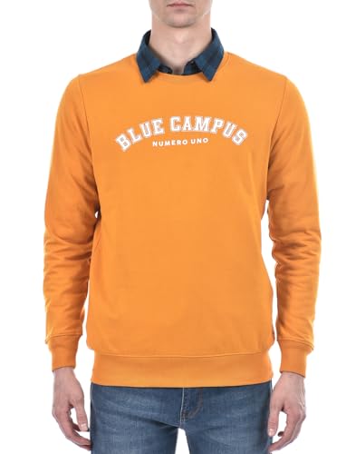 Image of Numero Uno Men's Olive Graphic Pullover Sweatshirt