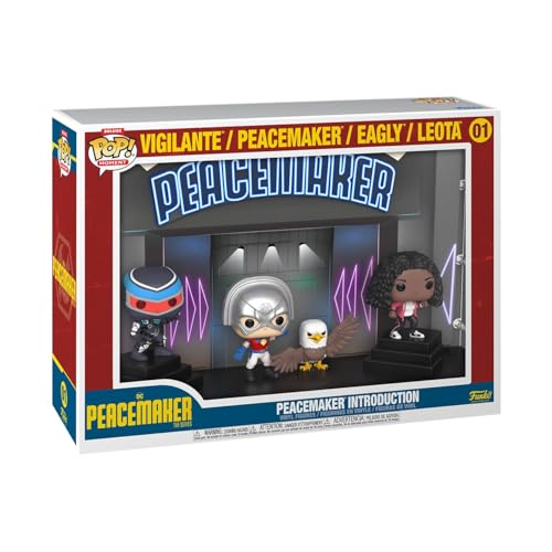 Funko Pop! Moments Deluxe: Vigilante/Peacemaker/Eagly/Leota - Collectable Vinyl Figure - Gift Idea - Official Merchandise - Toys for Kids & Adults - TV Fans - for Collectors and Display