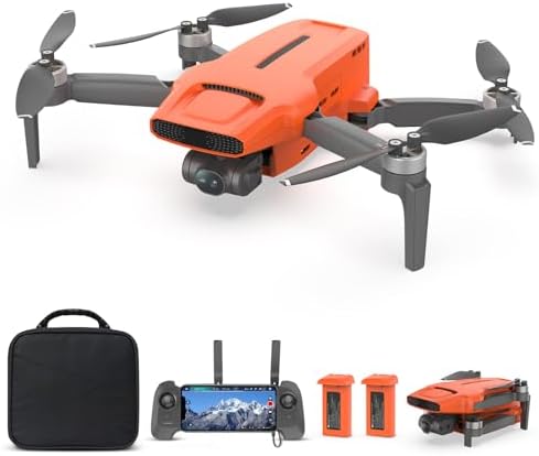 FIMI X8 MINI V2 Drone with Camera 4K, 3-Axis Gimbal, Under 249g, 9KM Video Transmission, 62 Mins Flight Time, Auto Return to Home, GPS Smart Tracking, Mini Drone for Adults Beginners with Carrying Bag