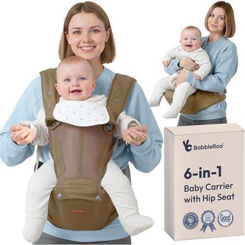 BabbleRoo 6-in-1 Baby Carrier