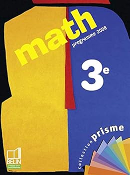 Paperback Math 3e: Manuel élève [French] Book