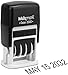 MaxMark Dater 2000, Self Inking Small Date Stamp with Black Ink