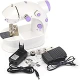 Mini Máquina De Costura Reta Countertech Fh-sm202 Portátil Branca 110v/220v