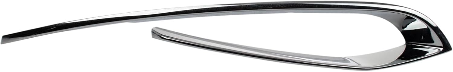 TRQ Front Bumper Trim Set Compatible with 2014-2016 BMW 528i 535d 550i ActiveHybrid 5 BM1046134 BM1047134