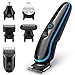 Produktbild Babacom Haarschneidemaschine mit Motorverstärkungstaste, 5-in-1 Wiederaufladbare Haarschneider & USB Barttrimmer & Elektrischer Nasen- & Ohrenhaartrimmer & Profi Körperschneider mit Führungskamm