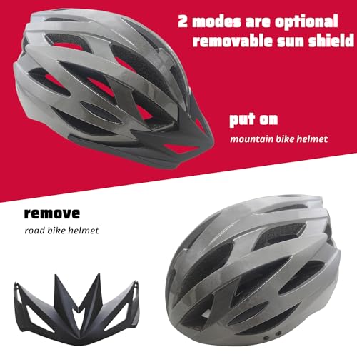 Bike Helmets for Adults, Mountain Bike Helmets for Men with
