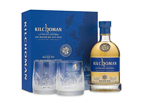 Kilchoman THE MACHIR BAY GIFT PACK 46% Vol. 0,7l in Geschenkbox Cover