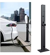 Yeekue Wall Connector Pedestal for Tesla Gen 3, Mounted EV Charging Station Stand EV Charger Pede...