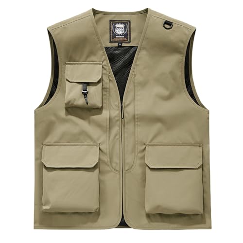 Safari Weste Mann Hemdjacke Herren Mil Tec Weißes Hemd Wintermantel Lang Leinen Langarm Hemden Leinenhemd Overshirt Jäger Kostüm Schwarz Strand Dschungel Bekleidung Slim Fit Kleidung Kariertes