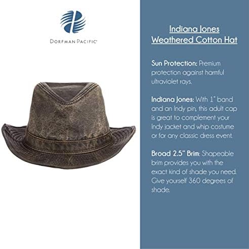 Indiana Jones Weathered Cotton Hat 