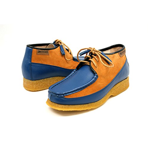 British Collection Men's Knicks Three Quarters Lace-up Leather Shoes