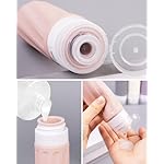 Travel Bottles for Toiletries 8 Pack, Travel Size Toiletries, Tsa Approved Travel Size Containers 3oz, with Travel Essentials Clear Bag, Leak Proof Silicone Squeezable Creams Jars - Image 2