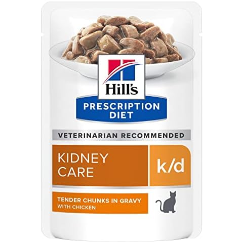 Diet-Katzenfutter von Hill‘s Prescription, zarte Fleischstückchen in Soße Cover