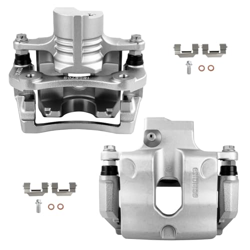 Image of SCITOO Rear Brake Calipers With Bracket 18B5118 18B5119 Compatible For Cadillac For CTS 2008-2013