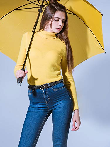 SATINIOR 3 Pcs Women's Braided Leather Belt Skinny Woven Braided O Ring Buckle Leather Belt for Dress Jean Skirt Pant2