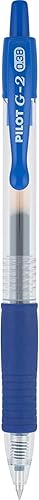 Miniatura 3 de Pilot G2 bolígrafos retráctiles de gel de 0.38 puntos, paquete negro y azul, (paquete de 6)