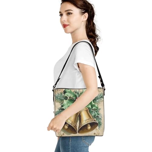Image of HUGS IDEA Hoho Bag for Women Crossbody Purse Leather Handbags Laides Shoulder Bags