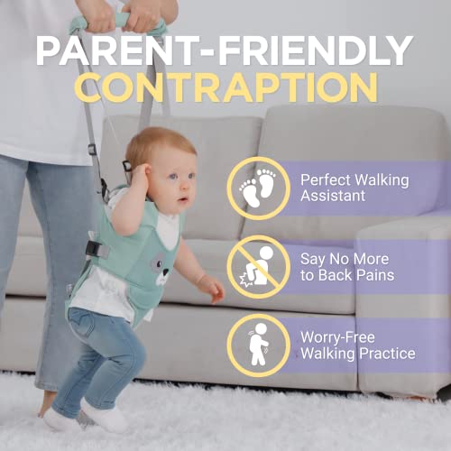 Baby Walking Harness - Handheld Kids Walker Helper - Toddler Infant Walker Harness Assistant Belt - Child Baby Walk Learning Help Support Assist Trainer Tool - for 7-24 Month Old