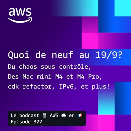 Les nouveautés AWS au 19 septembre