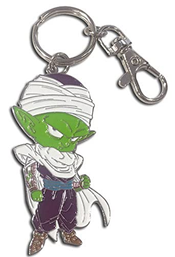 Porte-clés en métal Dragon Ball Super Piccolo accroché à votre sac à dos