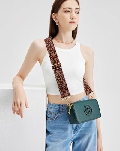 Image of Embroidered Purse Straps Replacement Crossbody Wide Adjustable Bag Straps | Thick Purse Strap for Crossbody Bags,Extra Long Strap,Cross Body Straps for Handbags,Bag Straps for Tote Bags,Shoulder Straps