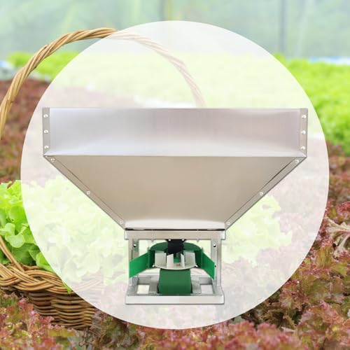 Esparcidor eléctrico para fertilizante 150W 160L acero inox miniatura 6