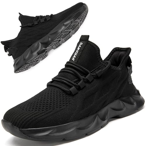 Womens Running Shoes Lightweight Tennis Shoes Gym Workout Fashion Sneakers Non Slip Breathable Athletic Walking Sneakers