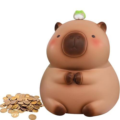 KBIBCK Capybara Spardose, Spardose für Kinder, Capybara Sparschwein,...