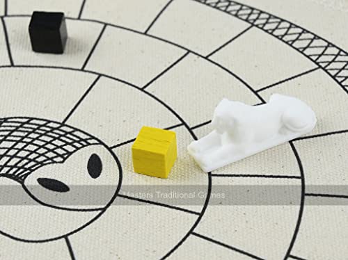 Masters Mehen Game, Ancient Egyptian Game of the Serpent, The oldest board game in the world, Board Game for 2-4 Players - Image 3