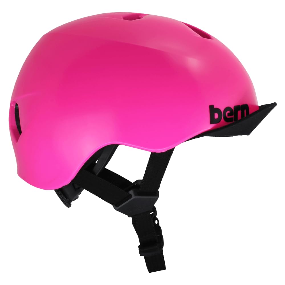 Bern Nina DVRT Casco da bici per bambini con sicurezza di rotazione degli impatti, comfort regolabile, affidabile dai genitori in tutto il mondo, certificato EN1078