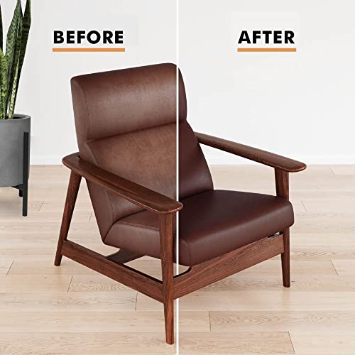 Image of White Leather Recoloring Balm, Color Restorer, Scratch Remover, Couch Paint and Repair, Leather Balm for White Couches