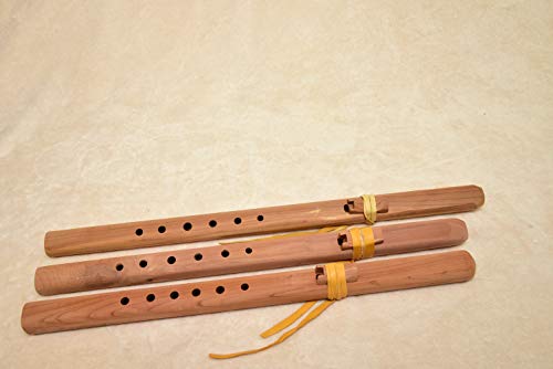 Windpony Unfinished Cedar Flute set - A, G and F#
