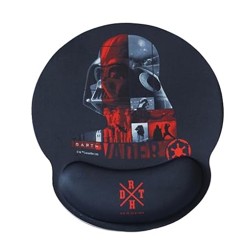 WONDEE Star Wars Alfombrilla Ratón Ergonómica de Darth Vader, Alfombrilla Raton Gel con Reposamuñecas Antideslizante, Mouse Pad Star Wars | Ya disponible en tu tienda friki favorita! En mundofriki.es! WONDEE Star Wars Alfombrilla Ratón Ergonómica de Darth Vader, Alfombrilla Raton Gel con Reposamuñecas Antideslizante, Mouse Pad Star Wars | Ya disponible en tu tienda friki favorita! En mundofriki.es!