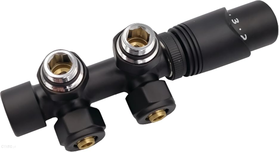 Termosifone  Radiatore  Bagno, Ecd Germany, Modello Sahara, 600 X 1200 Mm Cromo Dritto Con Collegamento Centrale 83345212 - Foto 5