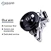ECCPP 21-5440 Power Steering Pump Fit for 2005-2009 for Hyundai Tucson, 2004-2009 for Kia Spectra, 2005-2009 for Kia Spectra5, 2005-2007 2009 2010 for Kia for Sportage OE-Quality New