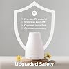 InnoGear Difusor de Aceites Esenciales, Difusores Ultrasónicos para Aromaterapia en Hogar, Humidificador para Dormitorio, 7 Colores LED, 2 Modos de Niebla, Apagado Automático, Blanco Básico 5