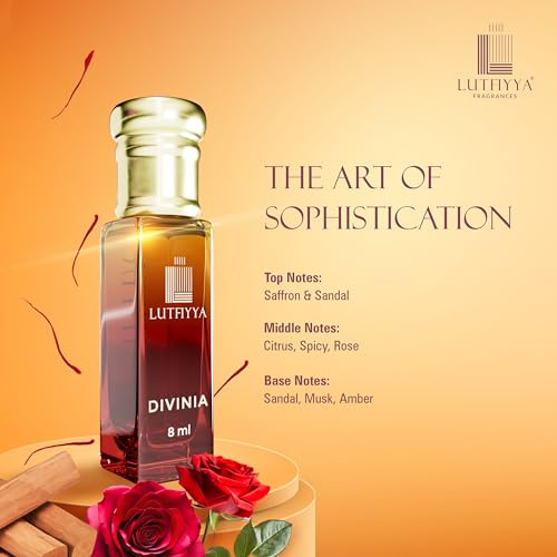 Image of Non-Alcoholic Roll-On Attar Liquid For unisex (8 ML* 4) | Long Lasting | Set of 4 Pieces [ GREAT CHIEF | DIVINIA | GREEN WATER | MIZ YAAN ] (LUXURIOUS LAYERS)