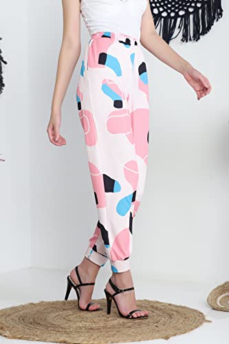 Image of GRECIILOOKS Trousers for Women | Women Trousers | Women's High-Waisted Pant | Women Trousers Pants | Regular Fit Korean Trousers for Women