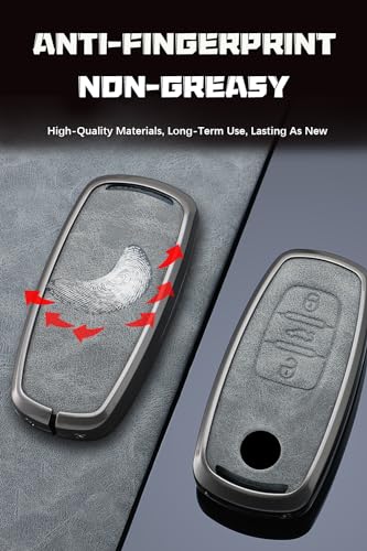 Funda para llave de coche VW Phildeon 2016 a 2021 carcasa protectora gris 4