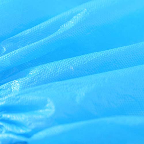 Shoe Covers Disposable -500 Pack(250 Pairs) Disposable Shoe & Boot Covers Waterproof Slip Resistant Shoe Booties ,Blue, Size Large Fits Most (Blue)