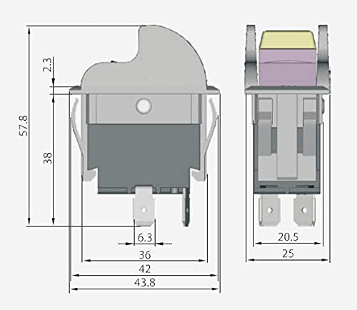 Ztuoauma On-Off Table Saw Toggle Switch Sw7A 489105-00 For Delta 11-900 31-120 Drill Press 34-670 Ryobi 46023 760271017 Jiaben Fd12/2G Craftsman Or90037 Hitachi Jet Grinder Sander Tile Saw #TOP1