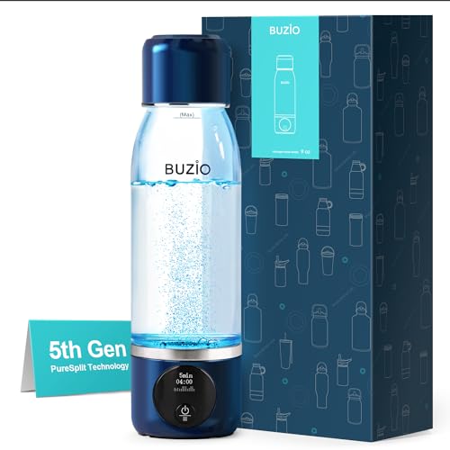 Blue/Dark Blue Hydrogen Water Generator Machine with Gen5 Technology - Real 3000ppb Pure Hydrogen Rich Concentration Bottle - Image 3