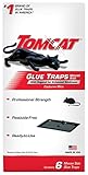 Tomcat Rat Trap with Immediate Grip Glue for Rats, Mice, Snakes, Cockroaches,...