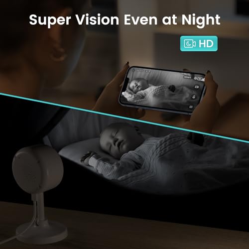 litokam indoor camera 2K, pet cameras with phone app, Little elf Smart camera with Night Vision, Motion Detection, 2-Way Audio, Baby Monitor for House Security,Work with Alexa - Image 5